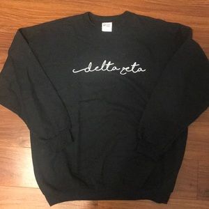 Delta zeta crew neck